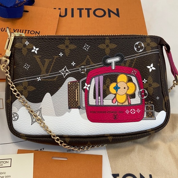 LOUIS Vuitton Christmas 2020 mini pochette access - Picture 2 of 13